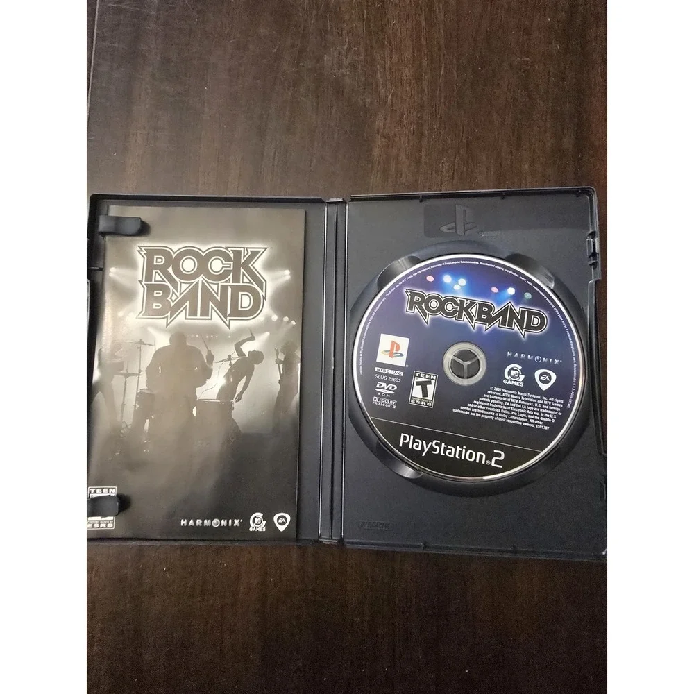 Rock Band - PlayStation‎ 2 PS2 - Complete w/ Manual CIB
